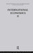 B: International Economics II by Robert J. Hodrick