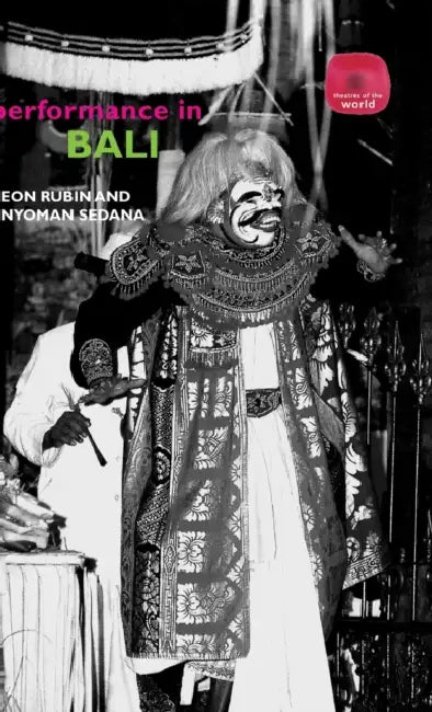 Performance in Bali by Leon Rubin, I. Nyoman Sedana