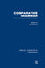 Comparative Grammar: Population Policy and Demographic Development by Edit Collection