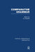 Comparative Grammar: Critical Concepts in Linguistics