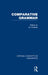 Comparative Grammar: Critical Concepts in Islamic Studies