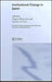 Institutional Change in Japan by Magnus Blomström, Sumner La Croix