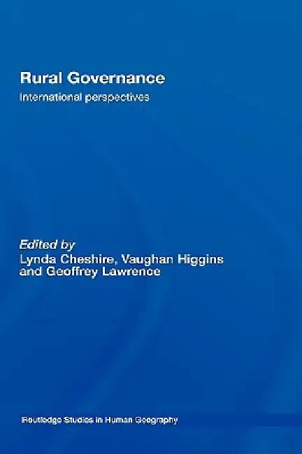 Rural Governance: International Perspectives by Lynda Cheshire