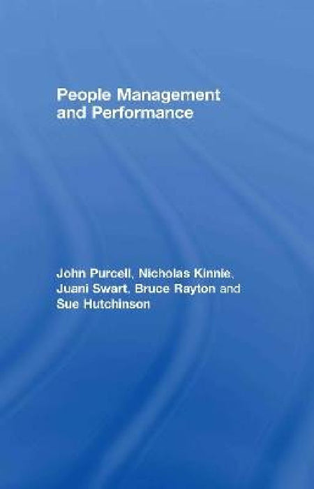 People Management and Performance by John Purcell