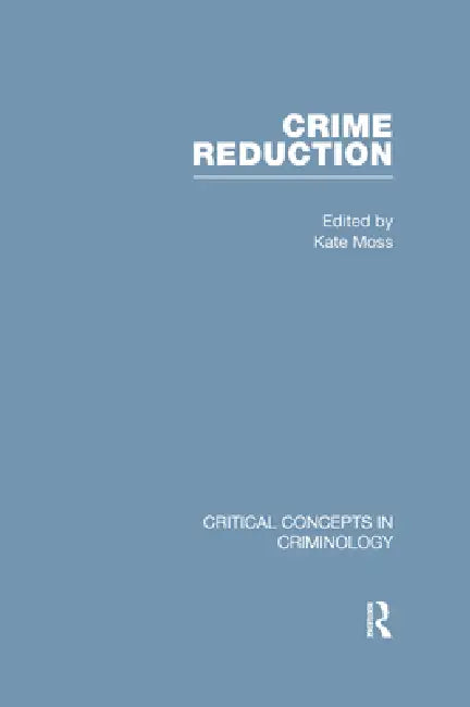 Crime Reduction by Kate Moss