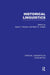 Historical Linguistics, Vol. 1 by BRIAN D JOSEPH
