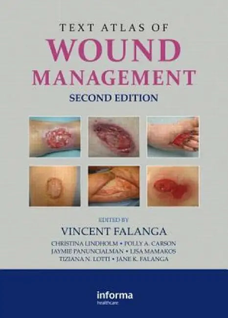 Text Atlas of Wound Management by Vincent Falanga