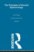 Principles of Genetic Epistemology: Selected Works Vol 7 by Jean Piaget