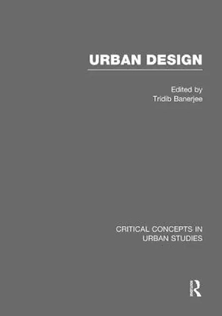 Urban Design by Tridib Banerjee
