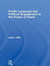 Poetic Language and Political Engagement in the Poetry of Keats by Jack L. Siler
