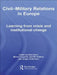 Civil-Military Relations in Europe: Learning from Crisis and Institutional Change by Hans Born