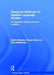 Research Methods for Applied Language Studies: An Advanced Resource Book for Students by Keith Richards