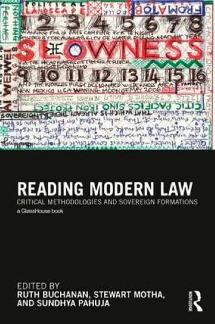 Reading Modern Law: Critical Methodologies and Sovereign Formations by Ruth Buchanan