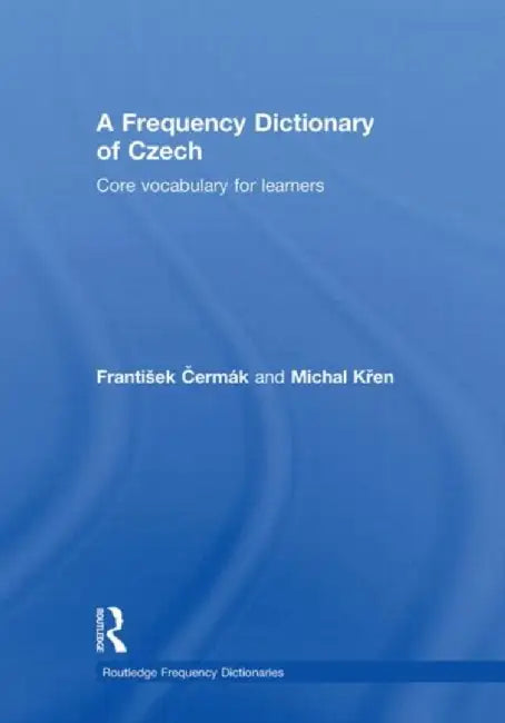 A Frequency Dictionary of Czech by František Cermák