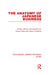 The Anatomy of Japanese Business by Kazuo Sato