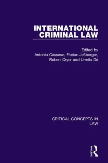 International Criminal Law by Cassese Antonio