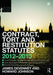 Contract, Tort and Restitution Statutes 2012-2013 by James Devenney