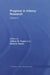 Progress in infancy Research: Volume 2 by Jeffrey W. Fagen