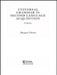 Universal Grammar in Second-Language Acquisition: A History by Margaret Thomas