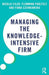 Managing The Knowledge Intensive Firm by Tim Edensor, Flemming Poulfelt, Fiona Czerniawska