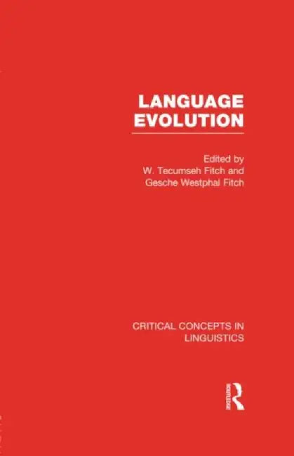 Language Evolution by W. Tecumseh Fitch