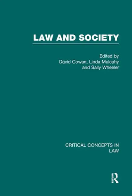 Law and Society by David Cowan