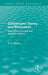 Catastrophe Theory and Bifurcation (Routledge Revivals): Applications to Urban and Regional Systems by Alan Wilson