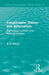Catastrophe Theory and Bifurcation (Routledge Revivals): Applications to Urban and Regional Systems by Alan Wilson