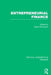 Entrepreneurial Finance by Darek Klonowski