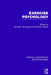 Exercise Psychology by Gershon Tenenbaum