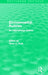 Environmental Policies (Routledge Revivals): An International Review by Chris C. Park