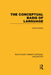 The Conceptual Basis of Language (RLE Linguistics A: General Linguistics) by David McNeill