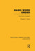 Basic Word Order (Rle Linguistics B: Grammar): Functional Principles by Russell S Tomlin