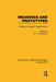 Meanings and Prototypes (Rle Linguistics B: Grammar): Studies in Linguistic Categorization by S.L. Tsohatzidis