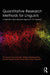 Quantitative Research Methods for Linguists: a questions and answers approach for students by Tim Grant, Urszula Clark, Gertrud Reershemius