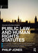 Public Law and Human Rights Statutes by Philip Jones