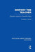 History the Teacher: Education Inspired by Humanity's Story by Frederick Gould