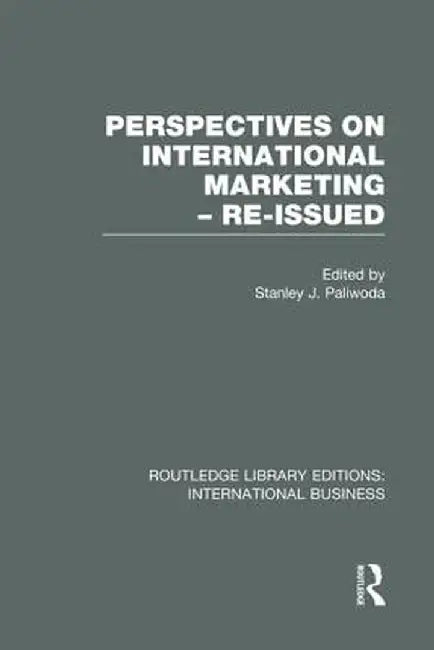 Perspectives on International Marketing - Re-Issued (Rle International Business) by Stanley Paliwoda