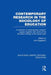 Contemporary Research in the Sociology of Education (Rle Edu L) by John Eggleston