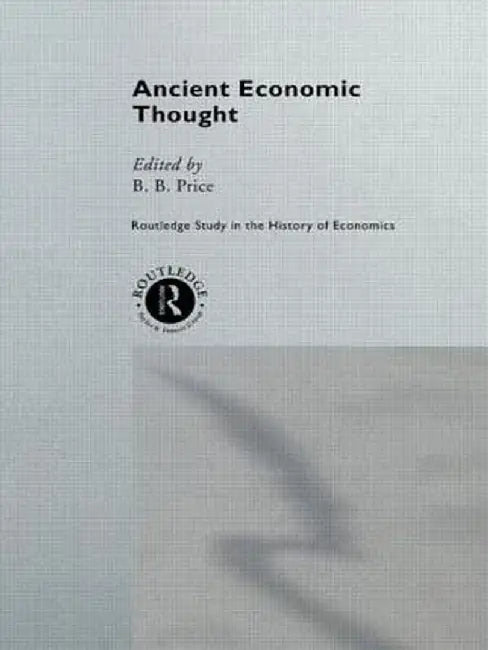 Ancient Economic Thought by Betsy Price
