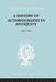 A History of Autobiography in Antiquity by Georg Misch