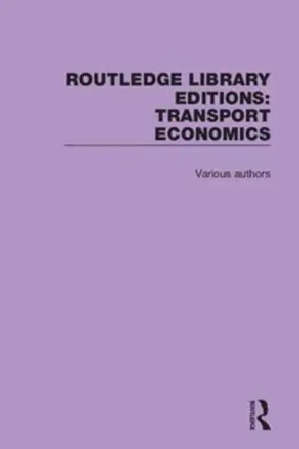 Transport Economics