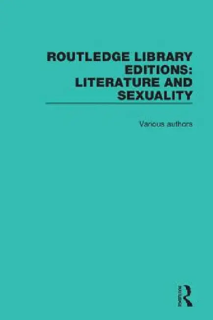 Literature and Sexuality