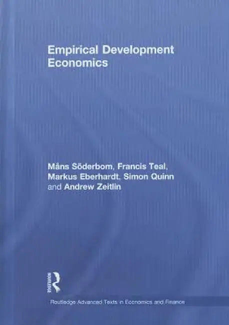 Empirical Development Economics by Måns Söderbom