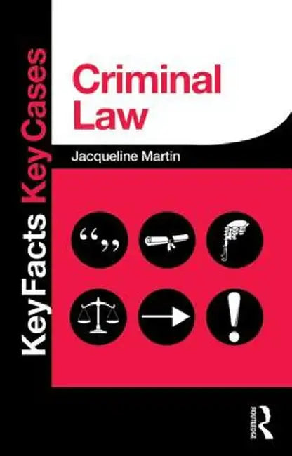 Criminal Law by Jacqueline Martin