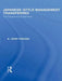 Japanese-Style Management Transferred: The Experience of East Asia by K Fukuda