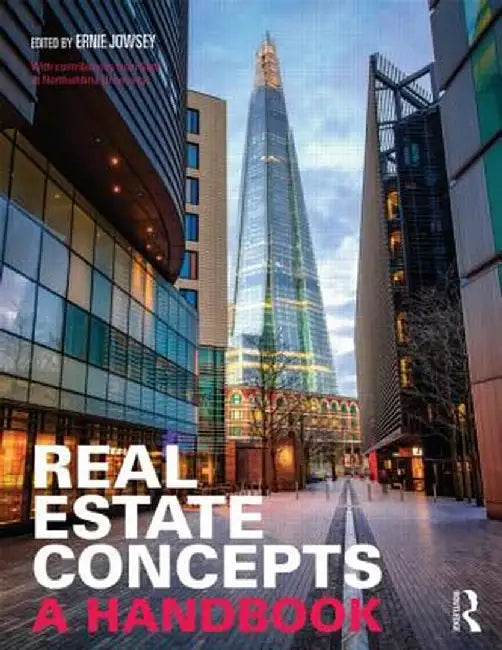Real Estate Concepts: A Handbook by Ernie Jowsey