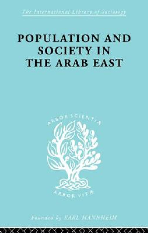 Populatn Soc Arab East Ils 68 by Gabriel Baer