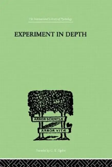 Experiment in Depth: A Study of the Work of Jung, Eliot and Toynbee by Pw Martin