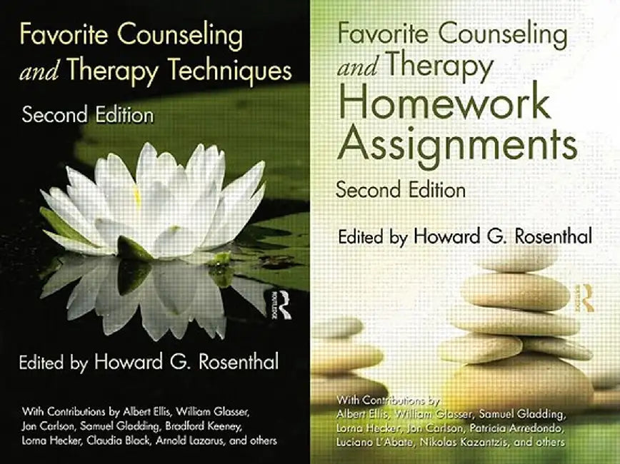 Favorite Counseling and Therapy Techniques & Homework Assignments Package by Howard G. Rosenthal
